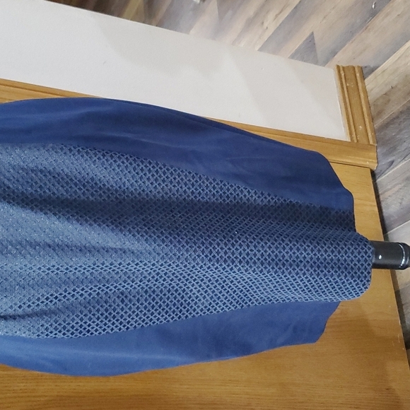 Cache front back keyhole navy sleeveless dress - Picture 3 of 6